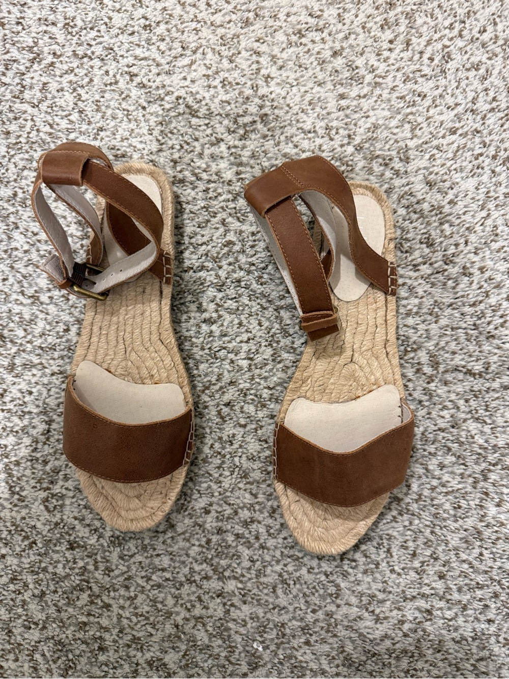 J.Jill leather espadrille sandal sz 8